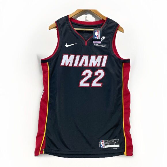 Nike Miami Heat Jimmy Butler Jersey Men's Large 48 NBA Icon Edition